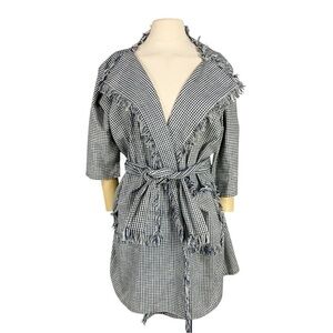 CHLOE Wrap Belted Midi Coat Size EU 36 NEW